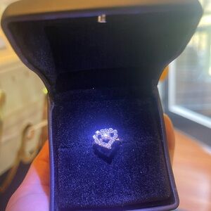 Heart Diamond Ring
